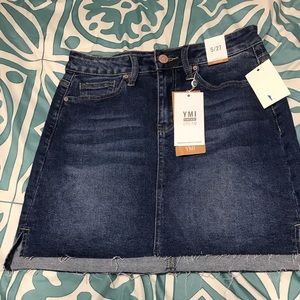 NWT YMI denim skirt good stretch